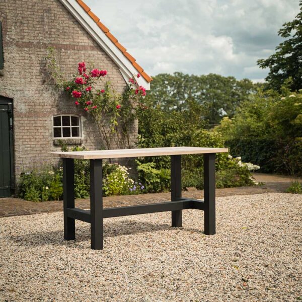 Industriële Bartafel - Essenhout