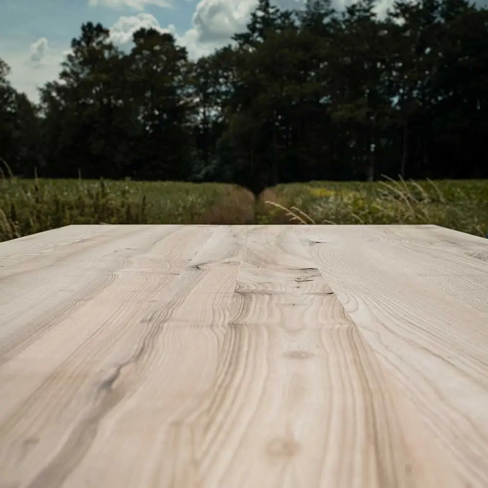 Industrial Bar Table - Ash Wood - Image 2