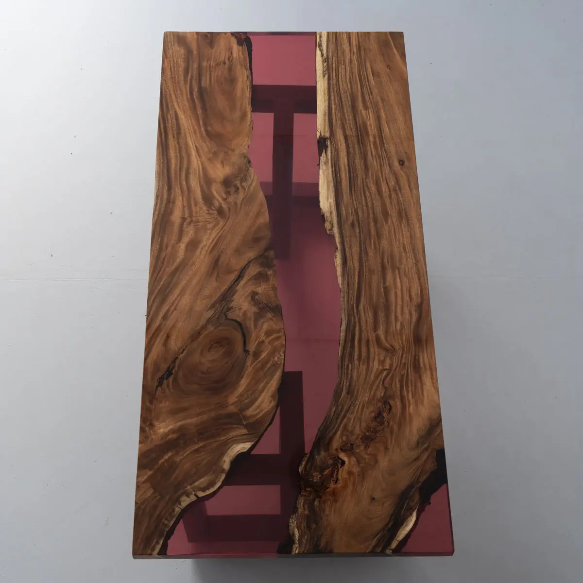 Epoxytafel - rood - Afbeelding 4