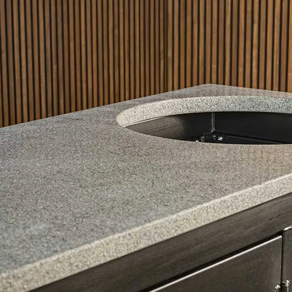 Granite- Light gray- With cutout