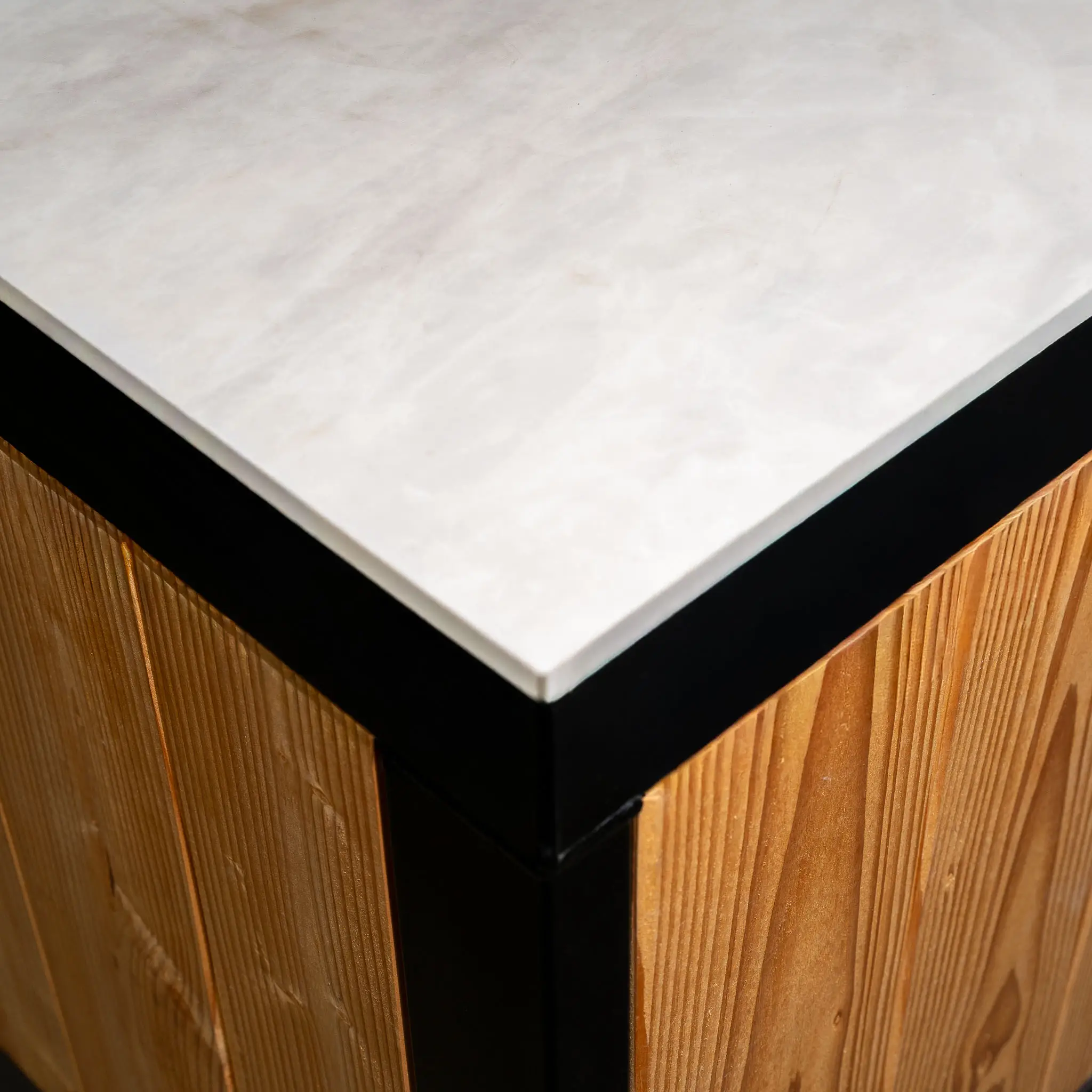 The chef classic – houten panelen– Christallo-werkblad – Buitenkansje - Afbeelding 3